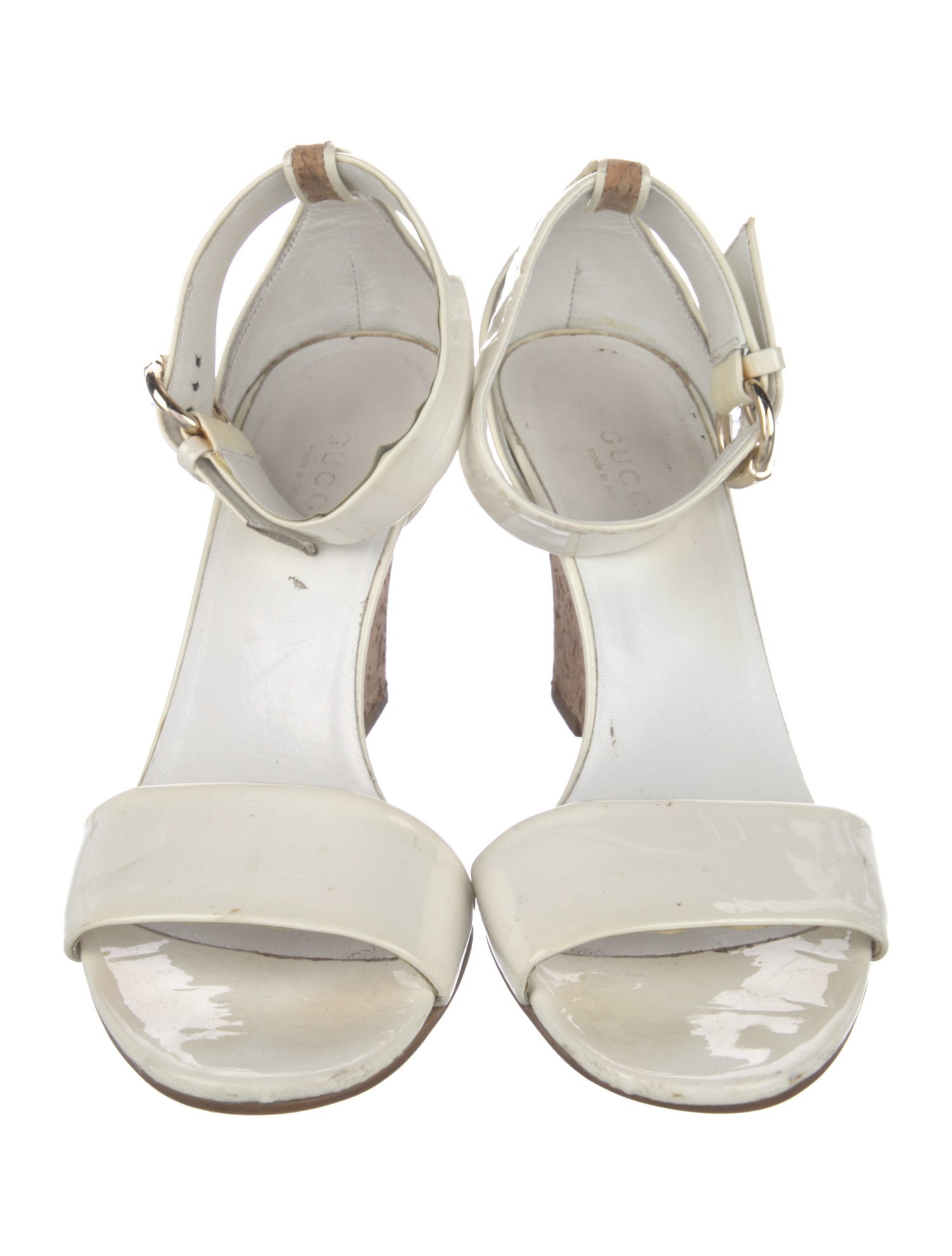 Gucci Patent Leather Sandals